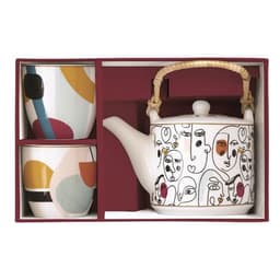 Coffret Théière + 2 gobelets Modernism - Coffee Mania - Easy Life - Image 2