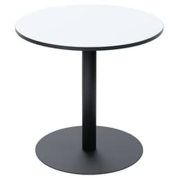 Table Mezzo ronde haut. 75 ou 110 cm plateau stratifié blanc Paperflow - Image 2