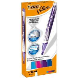 Pochette 4 marqueurs encre liquide Bic - Image principale