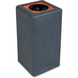 Poubelle circulaire BrickBin 65L Plastiques - Image principale