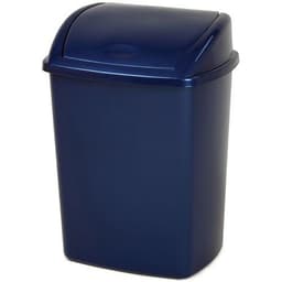 Poubelle à couvercle basculant 15 L Bleu - Image 2