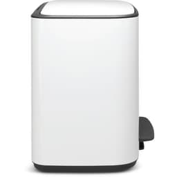 Poubelle à pédale BO 11+23L Blanc - Image 14