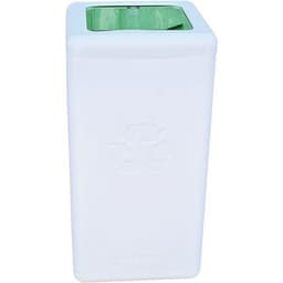 Poubelle circulaire BrickBin 65L Déchets organiques Blanc/ve - Image 6