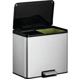 Poubelle à pédale Essential Recycler Step Bin 15+15 L inox m - Image 5