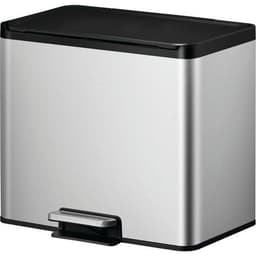 Poubelle à pédale Essential Recycler Step Bin 20+9 L inox ma - Image 8