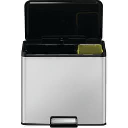 Poubelle à pédale Essential Recycler Step Bin 20+9 L inox ma - Image 4