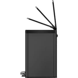 Poubelle à pédale Essential Recycler Step Bin 20+9 L noir - Image 9