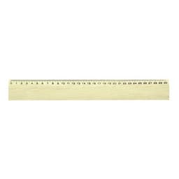 Règle en bois naturel 30 cm - Image principale