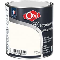 Lot de 2 Murs en bois satiné talc 50cl - Image principale