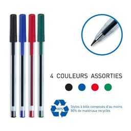 Etui 4 stylos bille pointe moyenne 1mm - Image 3