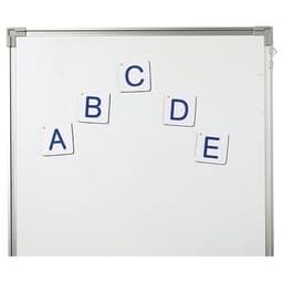 Lettres magnétiques capitales grand format - Image principale