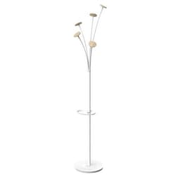 Portemanteau acier Festival Blanc 5 patères Bois - Image principale