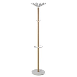Portemanteau Nahow 6 patères Bois Blanc - Image principale