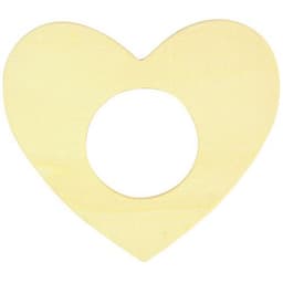 Ronds serviette forme cœur x12 - Image principale