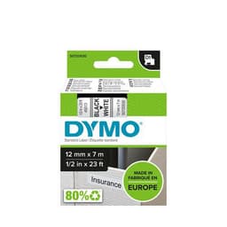 Ruban Dymo 1000, 4500 D1 12 mm x 7 m - noir - Image principale