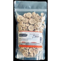 Assortiment boutons bois - Image principale