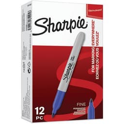 Marqueur permanent pointe fine - Boîte de 12 - Sharpie - Image 2