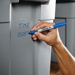Marqueur permanent Sharpie pointe fine bleu - Boîte de 12 - Image 7