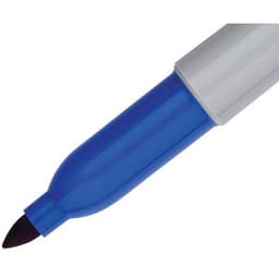 Marqueur permanent Sharpie pointe fine bleu - Boîte de 12 - Image 11