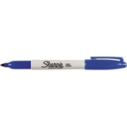 Marqueur permanent Sharpie pointe fine bleu - Boîte de 12 - Image 12