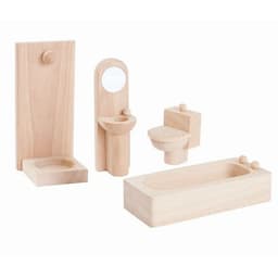 Salle de bain en bois naturel - Image principale