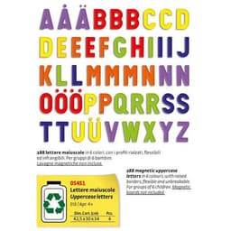 288 lettres majuscules magnétiques - Image principale