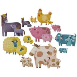Puzzle animaux de la ferme et leurs petits - Image 2