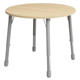 Table Eko ronde ø 100 cm réglable T1 à T3 - hêtre - Image principale