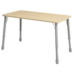 Table Eko rectangulaire 138 x 69 cm réglable T3 à T6 - hêtre - Image principale