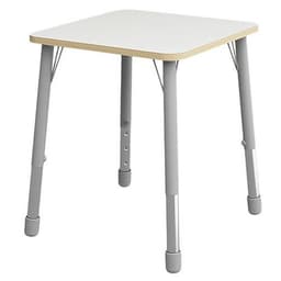 Table Eko carrée 69 x 69 cm réglable T1 à T3 - blanc - Image principale