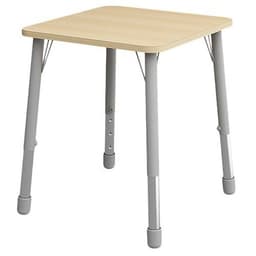 Table Eko carrée 69 x 69 cm réglable T1 à T3 - hêtre - Image principale