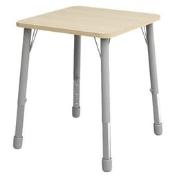 Table Eko carrée 69 x 69 cm réglable T1 à T3 - bouleau - Image principale
