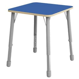 Table Eko carrée 69 x 69 cm réglable T3 à T6 - bleu - Image principale