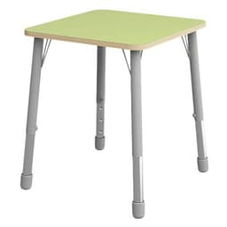 Table Eko carrée 69 x 69 cm réglable T3 à T6 - vert clair - Image principale