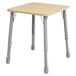 Table Eko carrée 69 x 69 cm réglable T3 à T6 - hêtre - Image principale