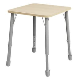 Table Eko carrée 69 x 69 cm réglable T3 à T6 - bouleau - Image principale