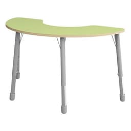 Table Eko haricot 146 x 68 cm réglable T3 à T6 - vert clair - Image principale