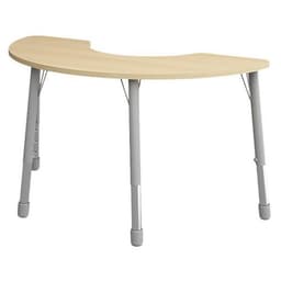 Table Eko haricot 146 x 68 cm réglable T3 à T6 - hêtre - Image principale