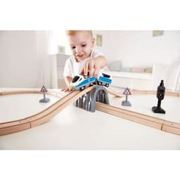 Circuit de train en huit bois - Image 2