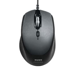 Souris Pro filaire silencieuse noire - Port connect - Image principale
