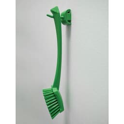 Lot de 5 Support mural hygiénique - Crochet simple - 4,15cm - Vert - Image 2
