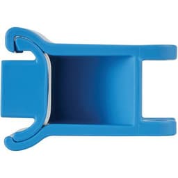 Lot de 5 Support mural hygiénique - Clip Grip - 8,3cm - Bleu - Image 4