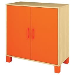 Armoire basse Confetti avec pieds 2 portes - Image 3