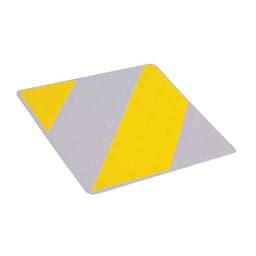 Lot de 5 Dalle podotactible jaune/gris - Novap - Image principale