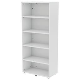 Bibliothèque 80 x 45 ht 180 cm Blanc - Image principale