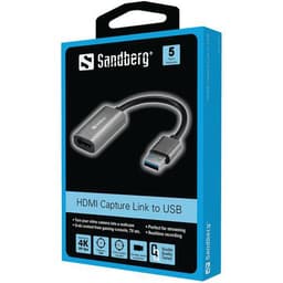 Boîtier de capture HDMI vers USB-A - Sandberg - Image 3