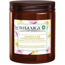 Lot de 6 Bougies parfumantes botanica vanille & magnolia 205 g - Image principale