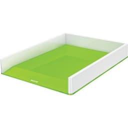 Lot de 4 Corbeille à courrier Dual - vert - Leitz - Image principale