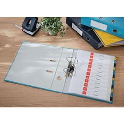 Lot de 6 Classeur levier 180° Cosy 82 mm - bleu - Leitz - Image 2