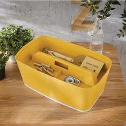 Lot de 4 Petit organiseur avec poignée  Cosy - Jaune - Leitz - Image 3